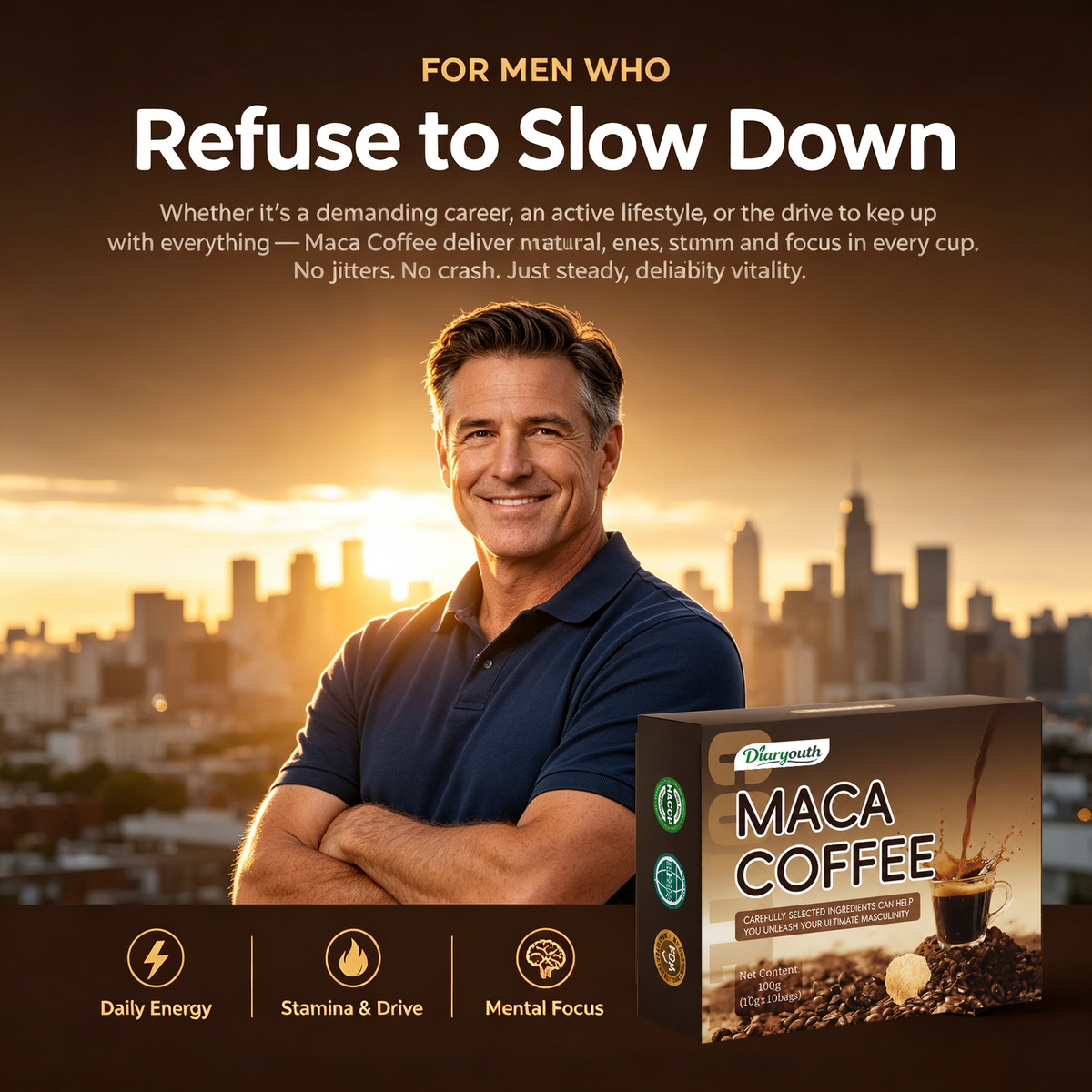 Diaryouth Maca Coffee Sachets