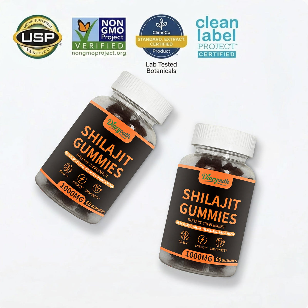 Diaryouth Himalayan Shilajit Gummies