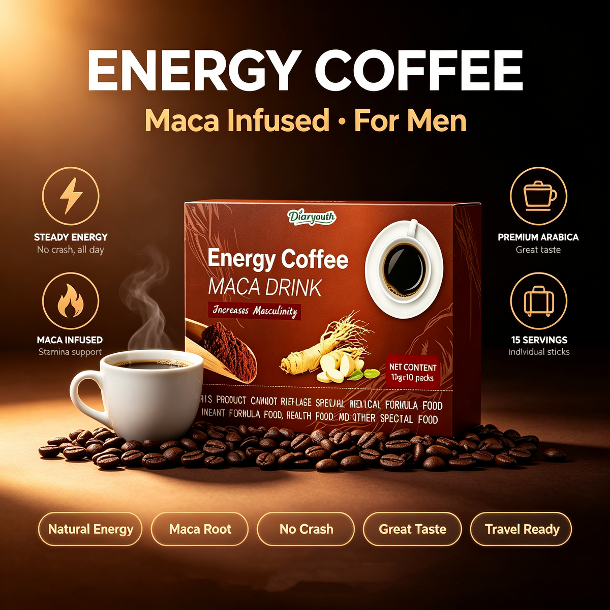 Diaryouth Maca Coffee