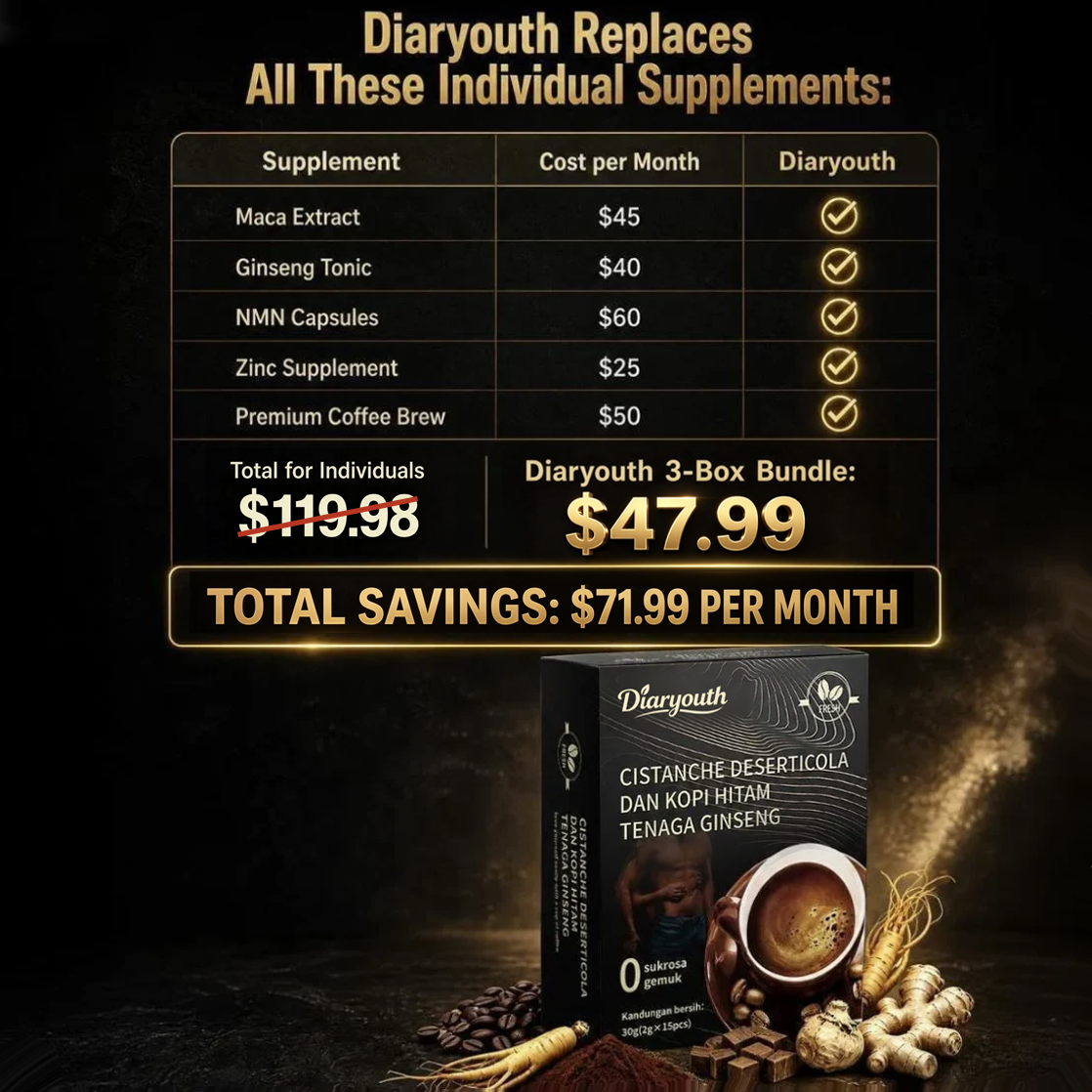 Diaryouth Maca Coffee Bundle (3 Boxes)