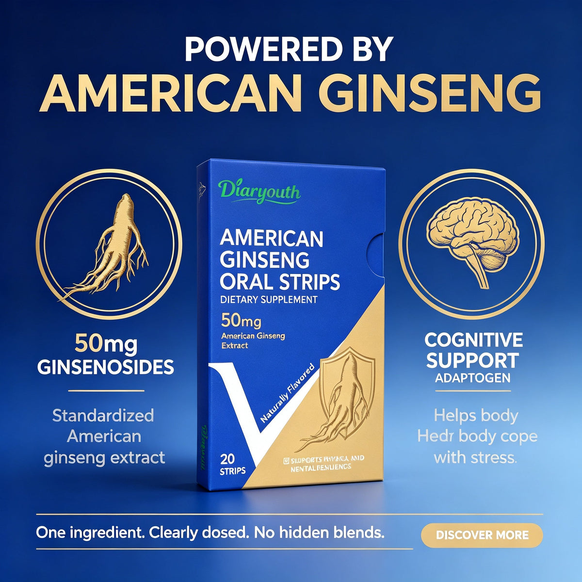 Diaryouth Ginseng Oral Strips