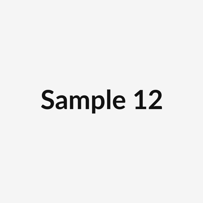 Sample Product 12