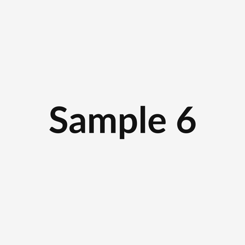Sample Product 6