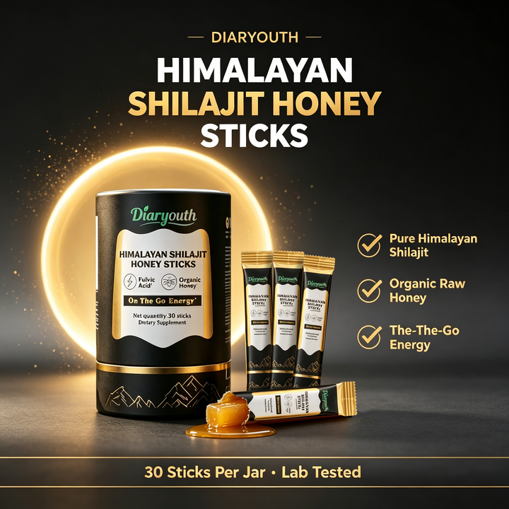 Diaryouth Himalayan Shilajit Honey Sticks