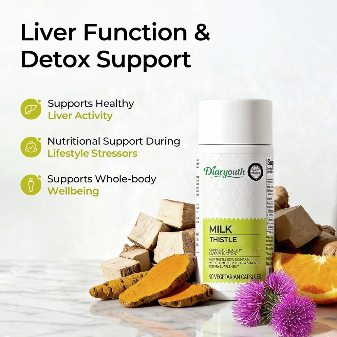 Diaryouth Milk Thistle Capsules