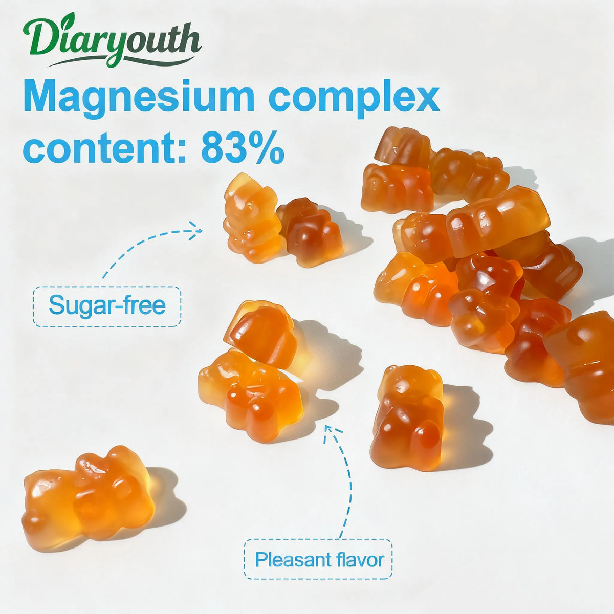 Diaryouth Magnesium & Ashwagandha Gummies