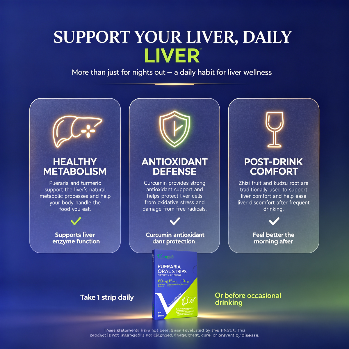 Diaryouth Liver Restore Oral Strips