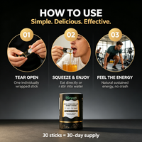 Diaryouth Himalayan Shilajit Honey Sticks