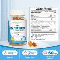 Diaryouth Magnesium & Ashwagandha Gummies