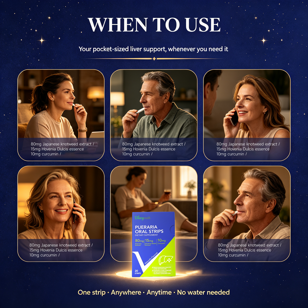Diaryouth Liver Restore Oral Strips