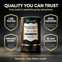 Diaryouth Himalayan Shilajit Honey Sticks