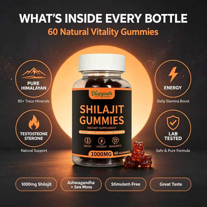 Diaryouth Himalayan Shilajit Gummies