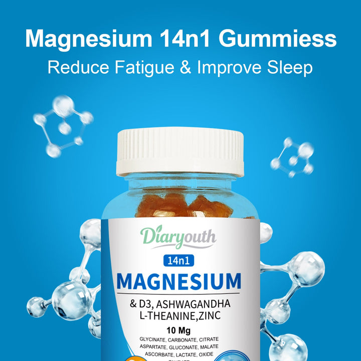 Diaryouth Magnesium & Ashwagandha Gummies